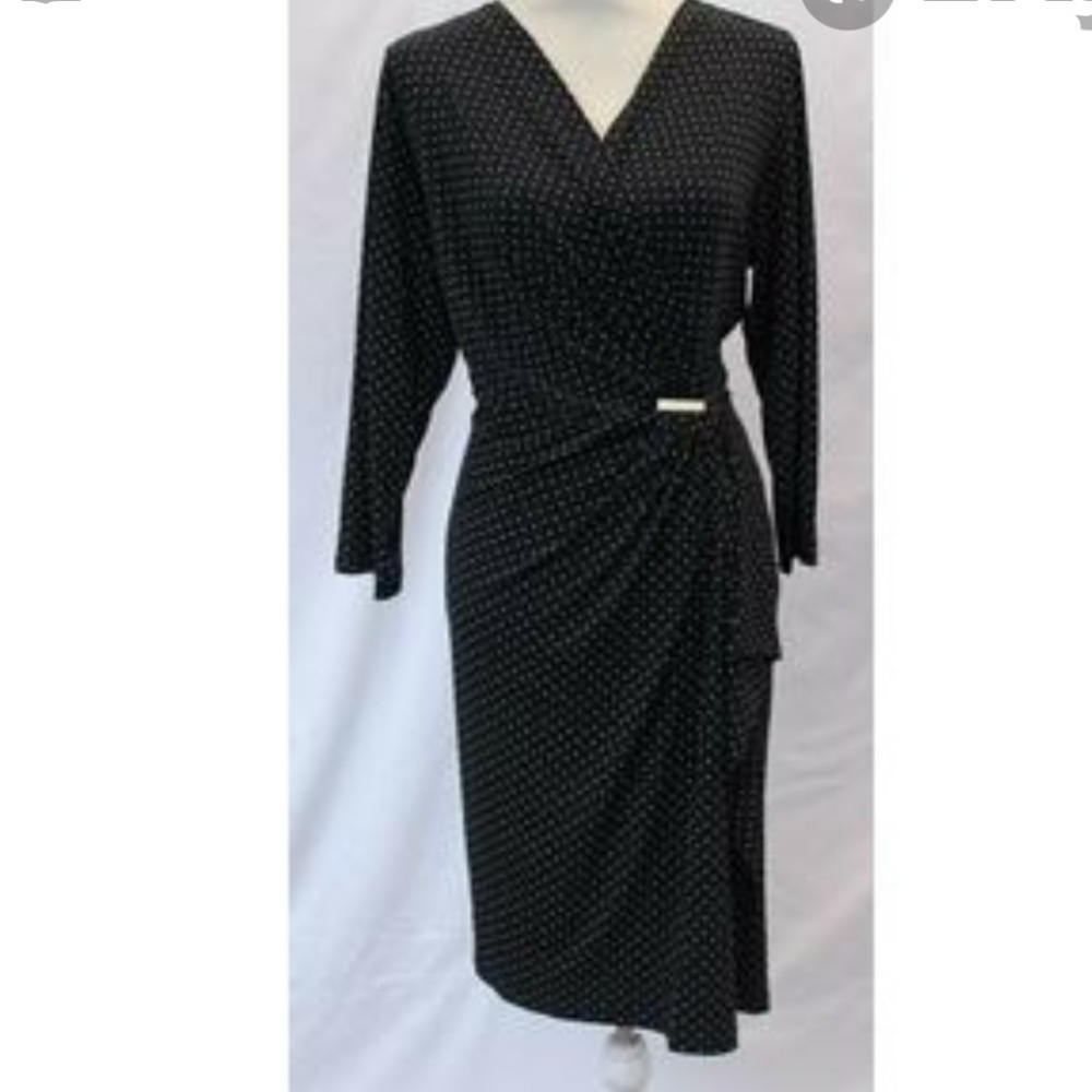 🆕️➕ Charter Club 💜 Polka Dot Dress - Picture 3 of 3